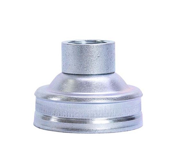 Image of Albion 2" Threaded Steel Front Cap for Jumbo Nozzles